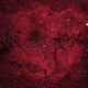 Illustration for article titled The Heart Nebula Bleeds Out Into Space